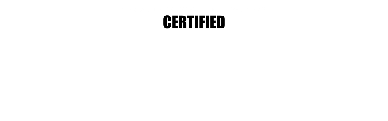 Certified R.A.W. Banner