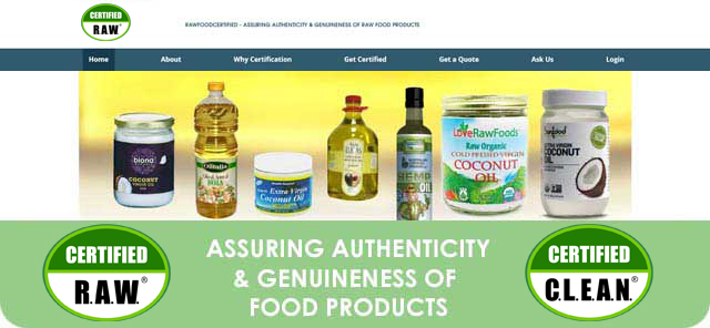 Rediscovering Good Food - Certified R.A.W.®/Certified C.L.E.A.N.®