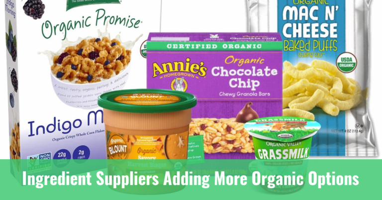 Ingredient Suppliers Adding More Organic Options - Certified C.L.E.A.N ...