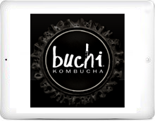 Buchi Kombucha Logo