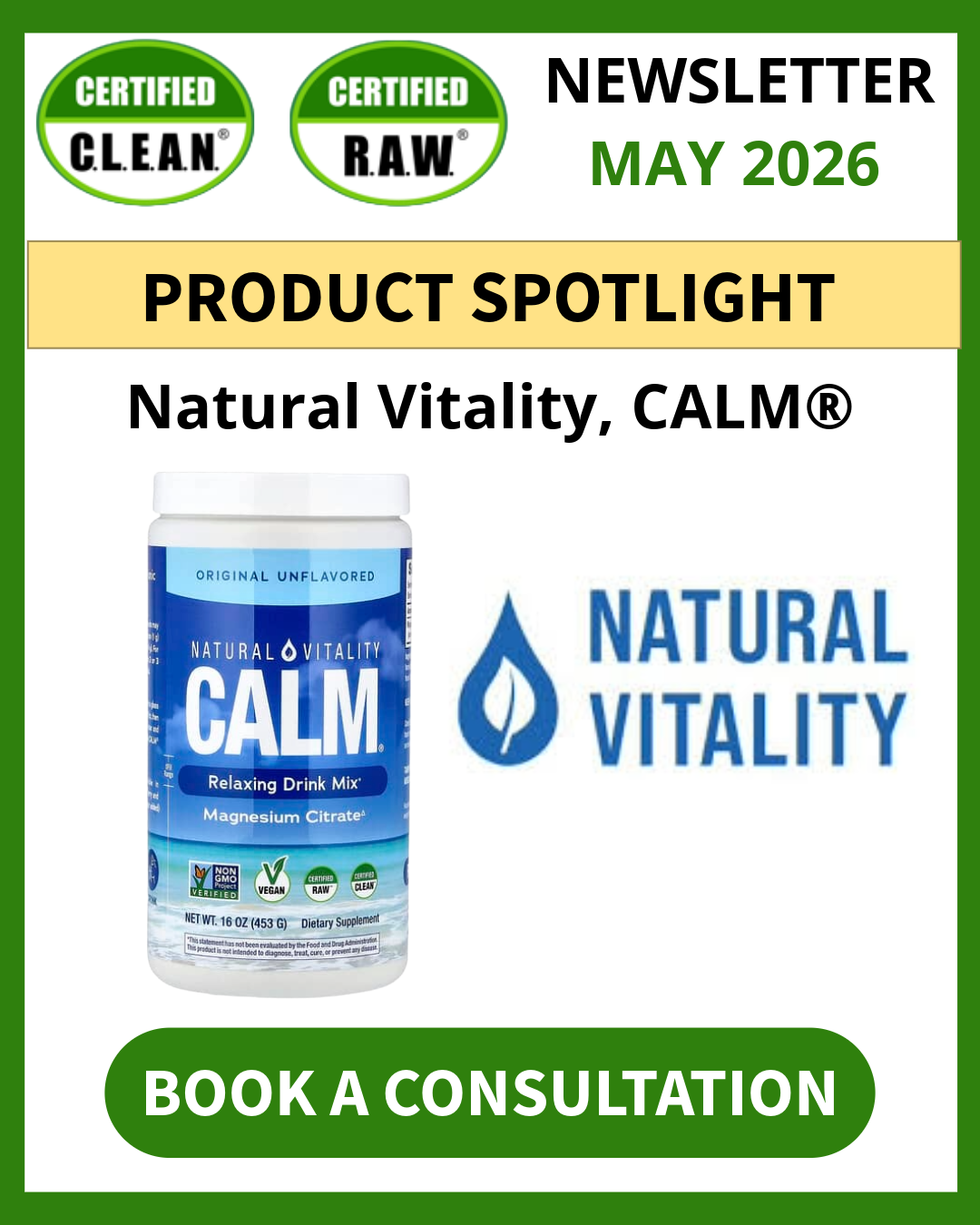 May, 2026 Newsletter